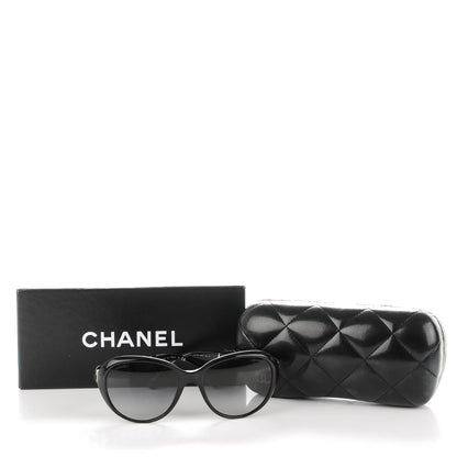 Chanel Lambskin Camellia CC Sunglasses 5316 Q Black 7 of 7