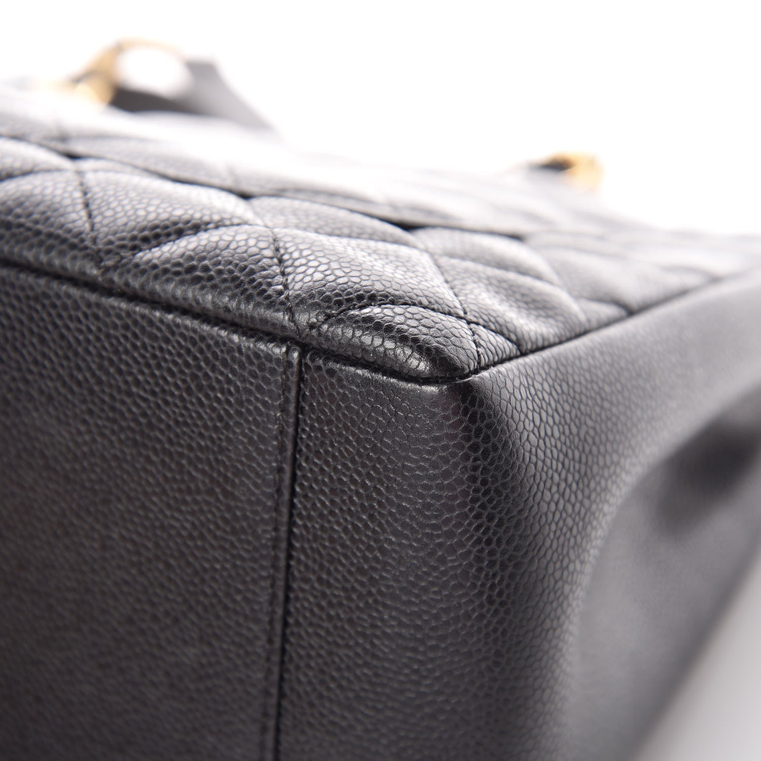 Chanel Caviar Quilted Grand Shopping Tote GST Black 10 of 11
