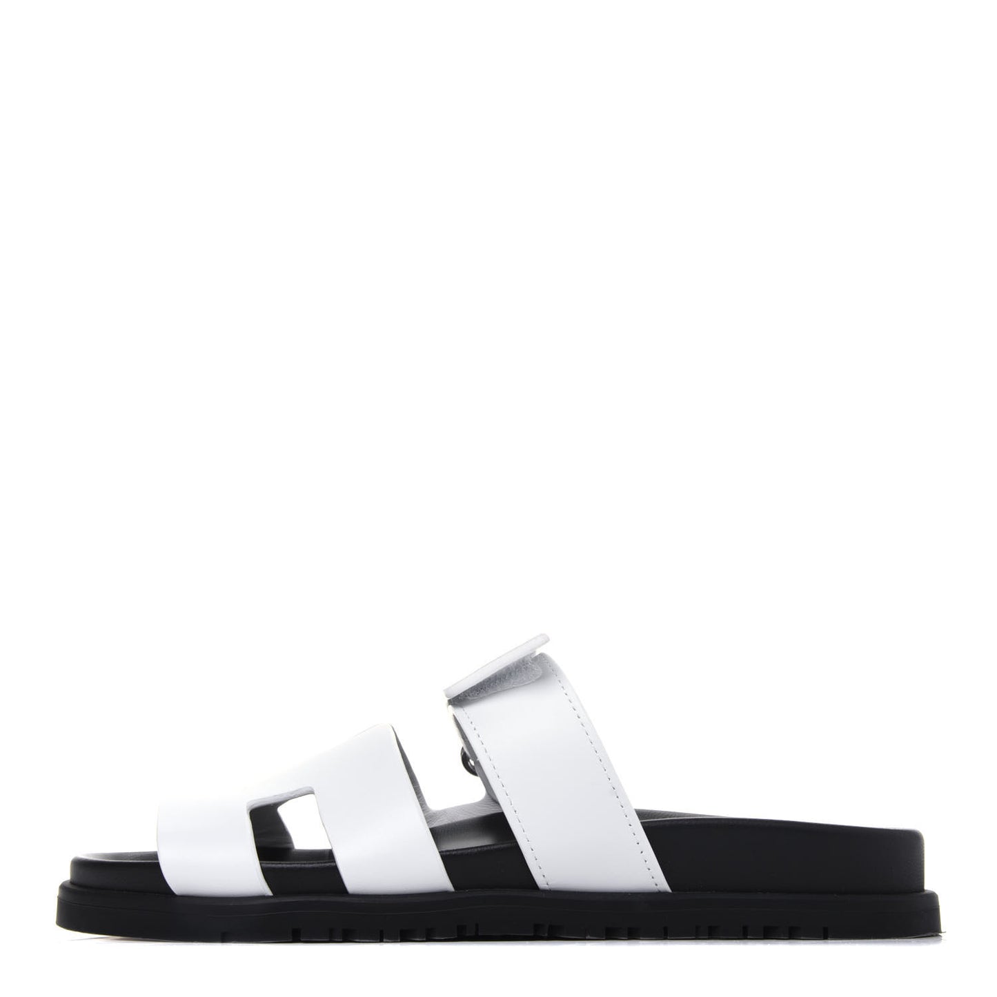 Calfskin Womens Chypre Sandals 37 White