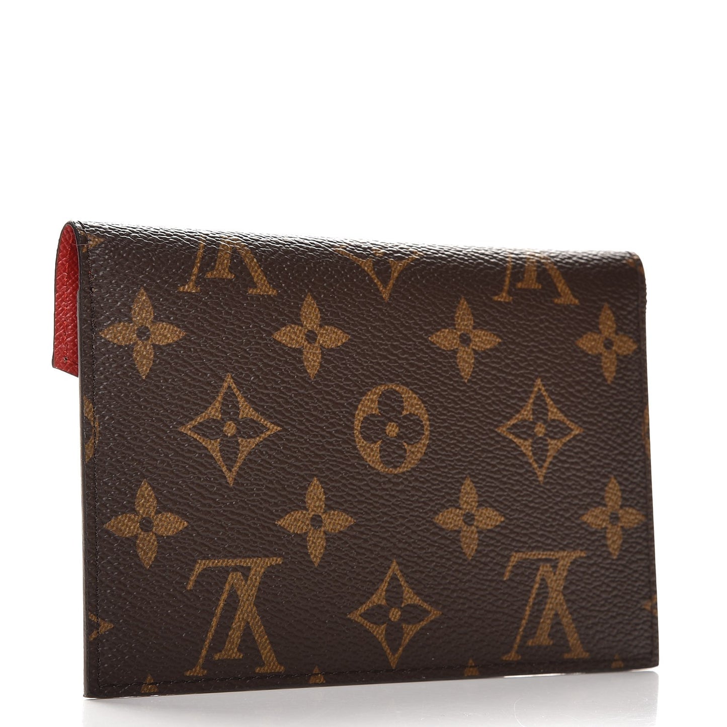 Monogram Daily Organizer Envelope Insert Red