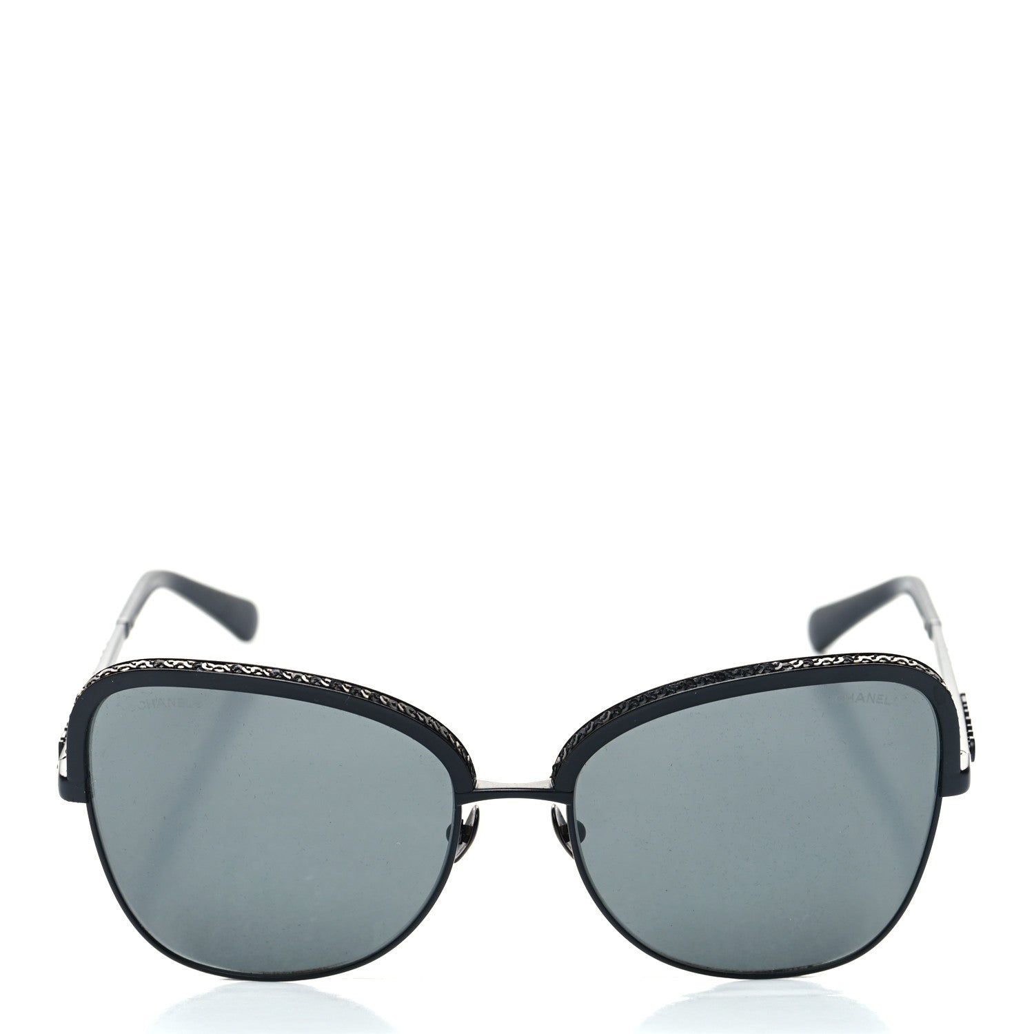 Chanel Square Frame Sequin Sunglasses 4270 Black 2 of 10