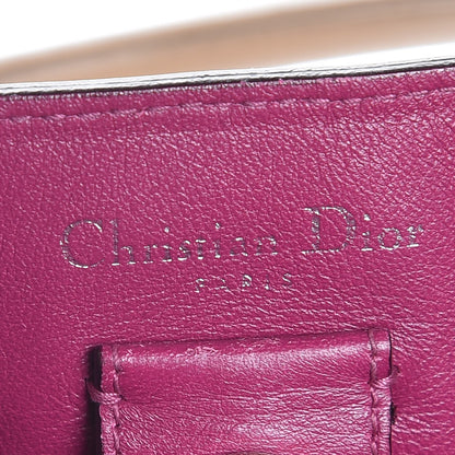 Christian Dior Smooth Calfskin Large Diorissimo Tote Beige Fuchsia 7 of 8