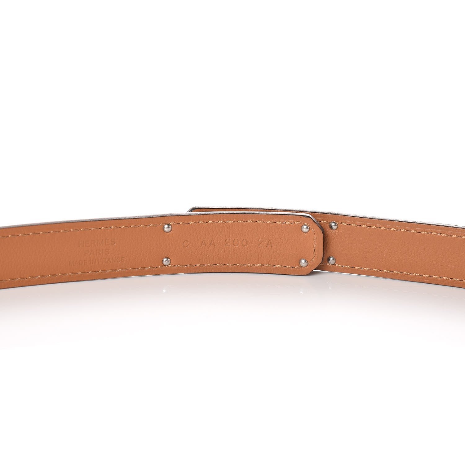 Hermes Epsom Kelly Belt Etoupe 4 of 6