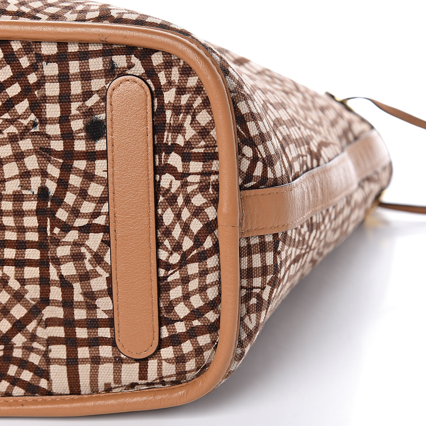 Visetos Medium Liz Reversible Shopper Tote Cognac