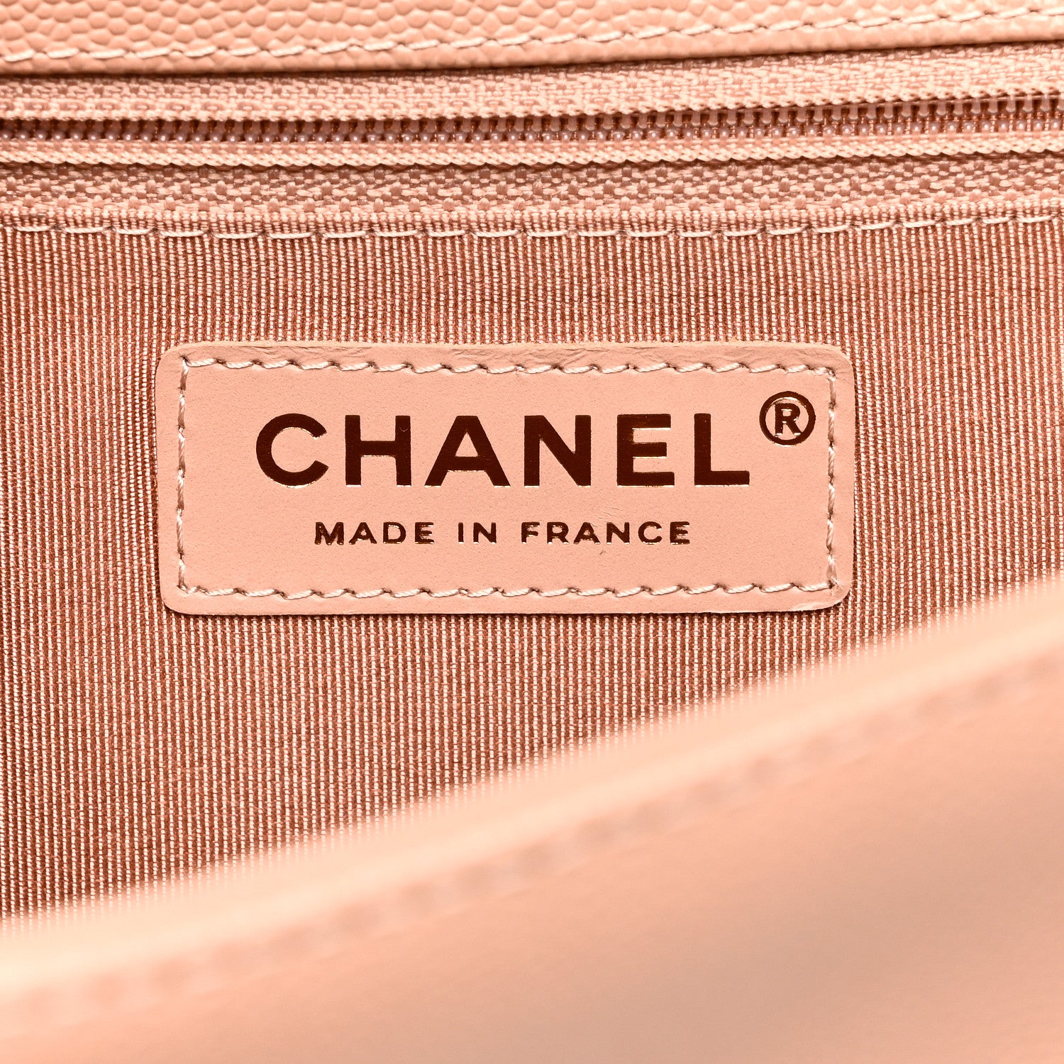 Chanel Caviar Quilted New Medium Boy Flap Beige 6 of 12