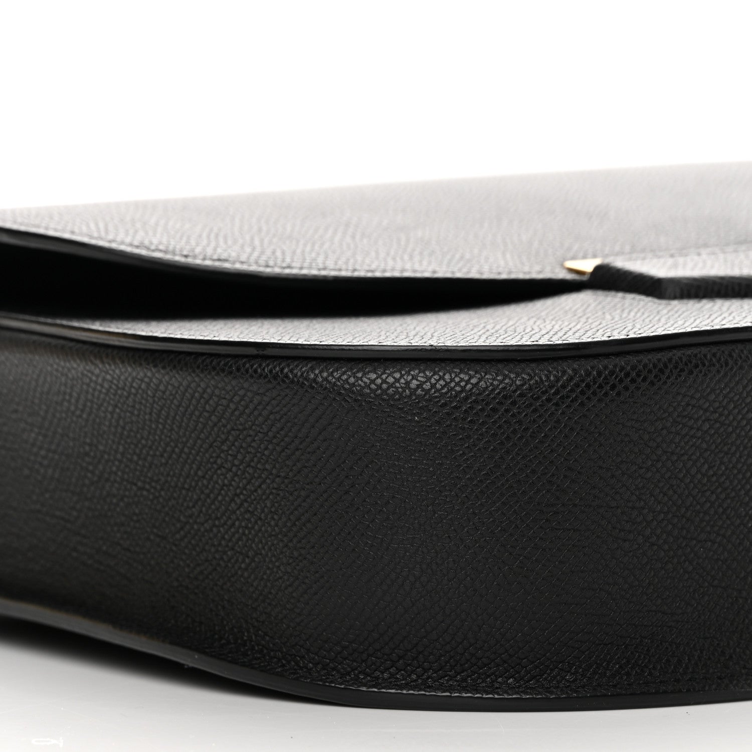 Celine Grained Calfskin Medium Trotteur Black 9 of 15