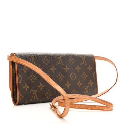 Louis Vuitton Monogram Pochette Twin GM 3 of 9
