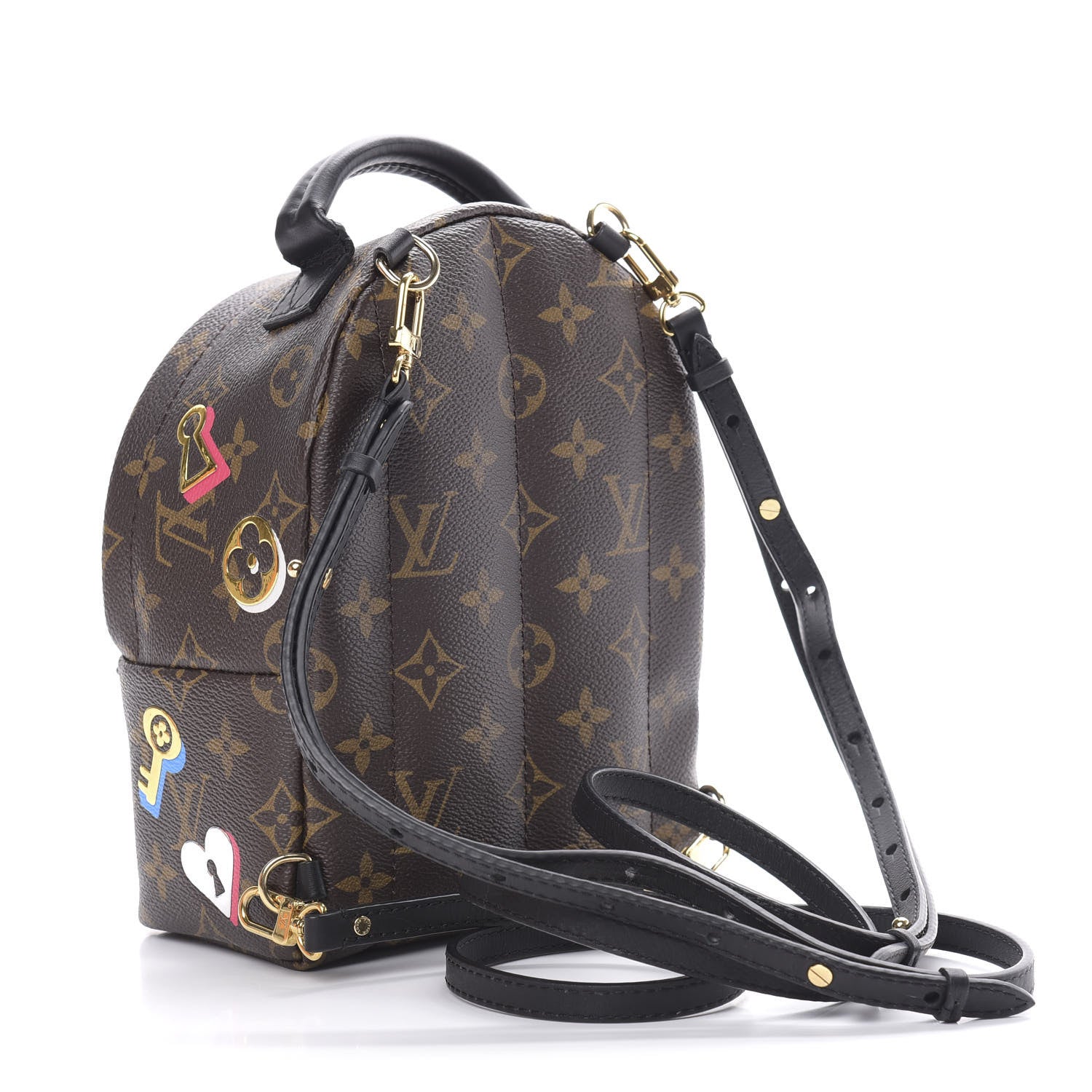Louis Vuitton Monogram Love Lock Palm Springs Backpack Mini 2 of 10