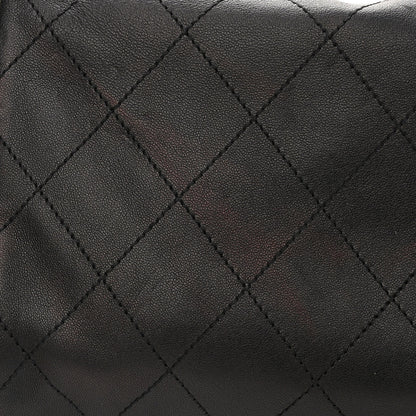 Chanel Lambskin Ultimate Soft Hobo Black 10 of 11