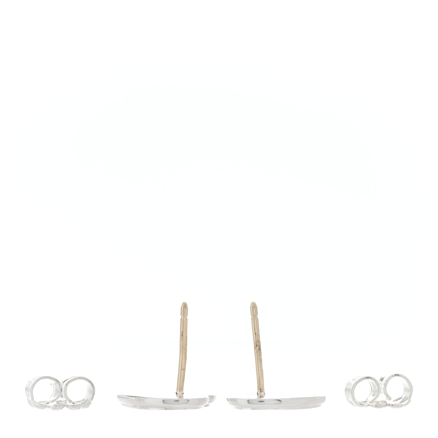 Sterling Silver Enamel Mini Return to Tiffany Love Heart Earrings Blue