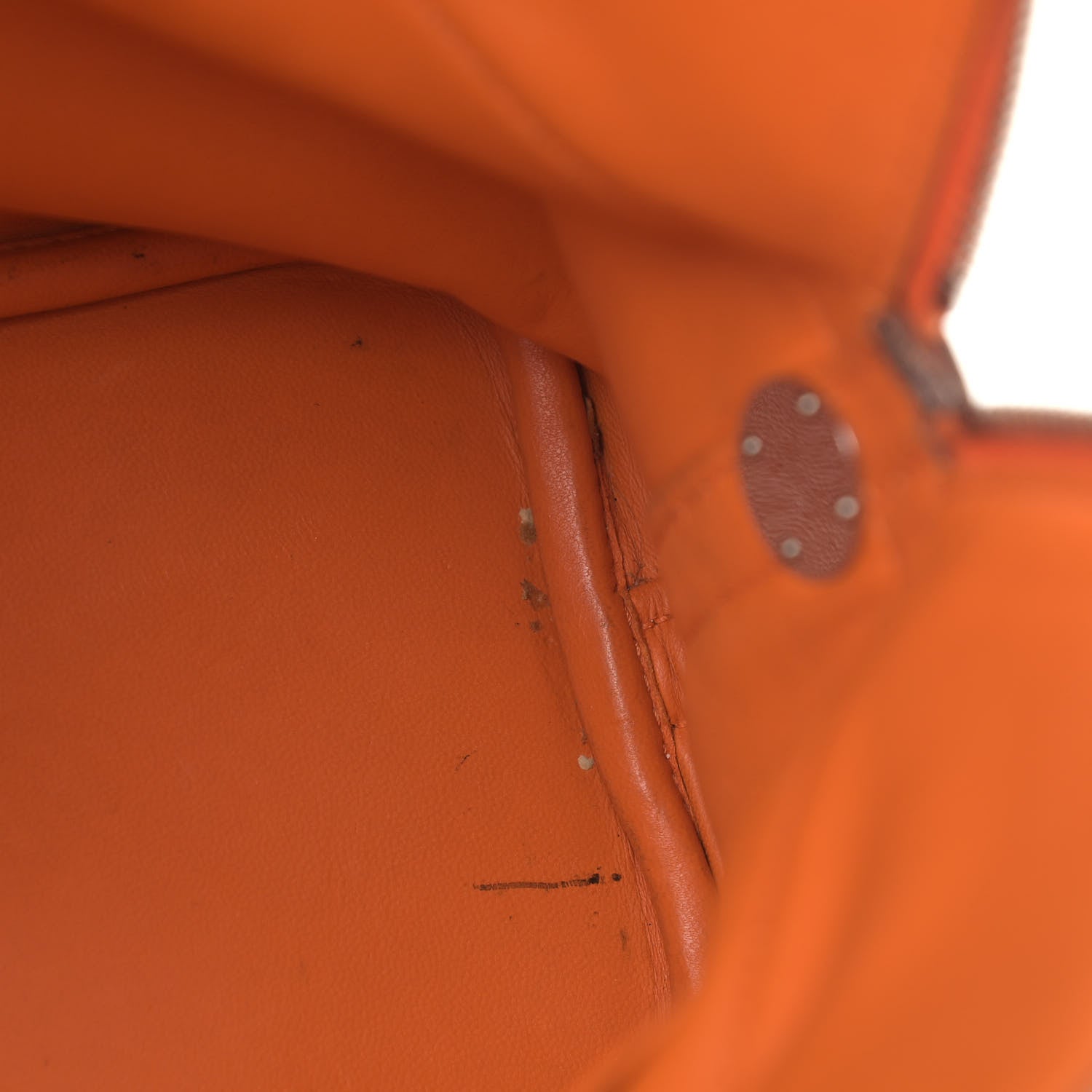 Hermes Taurillon Clemence Bolide 31 Orange 15 of 21