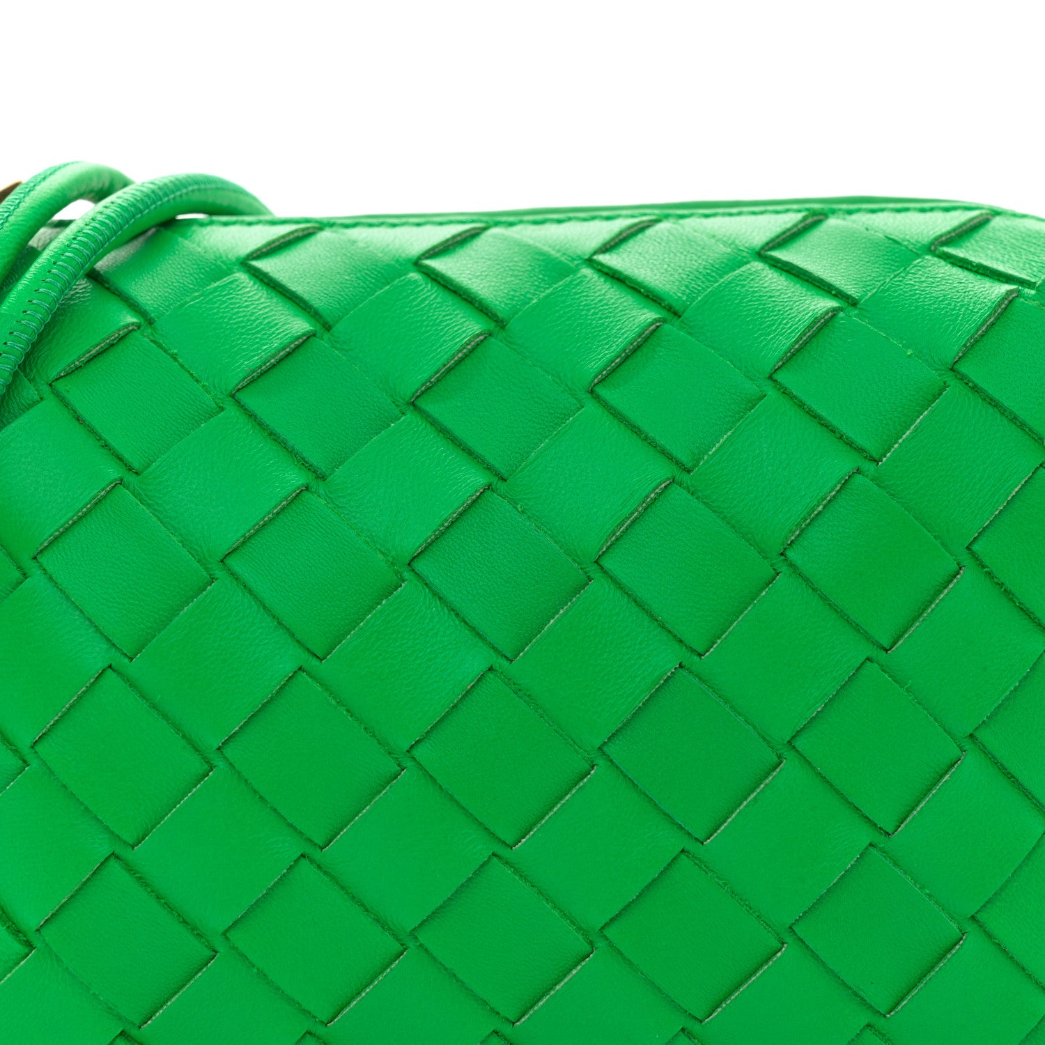 Bottega Veneta Nappa Intrecciato Mini Loop Camera Bag Parakeet 7 of 10