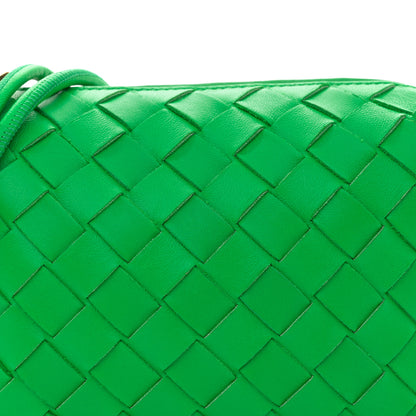 Bottega Veneta Nappa Intrecciato Mini Loop Camera Bag Parakeet 7 of 10