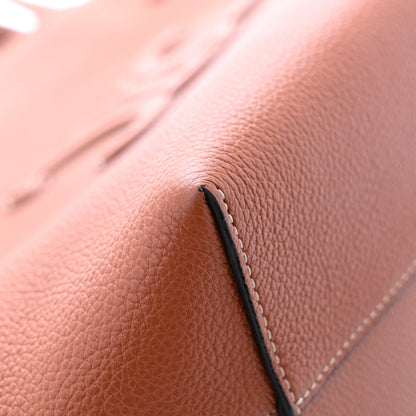 Celine Grained Calfskin Triomphe Medium Cabas Anais Tan 12 of 12