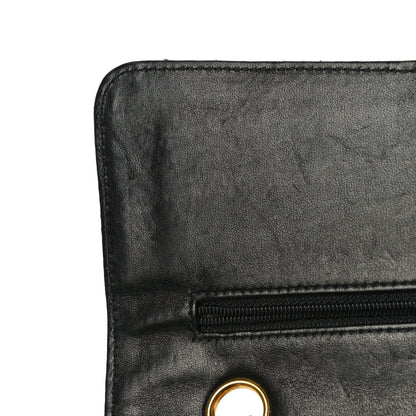 Chanel Patent Quilted Medium Double Flap Black 17 of 18