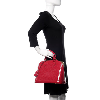 Louis Vuitton Vernis Alma PM Rose Indien 2 of 10