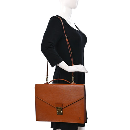 Louis Vuitton Epi Porte-Documents Bandoliere Ciapango 2 of 9