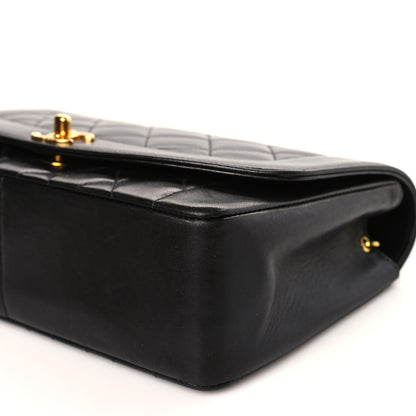 Chanel Lambskin Quilted Medium Single Flap Black 9 of 9