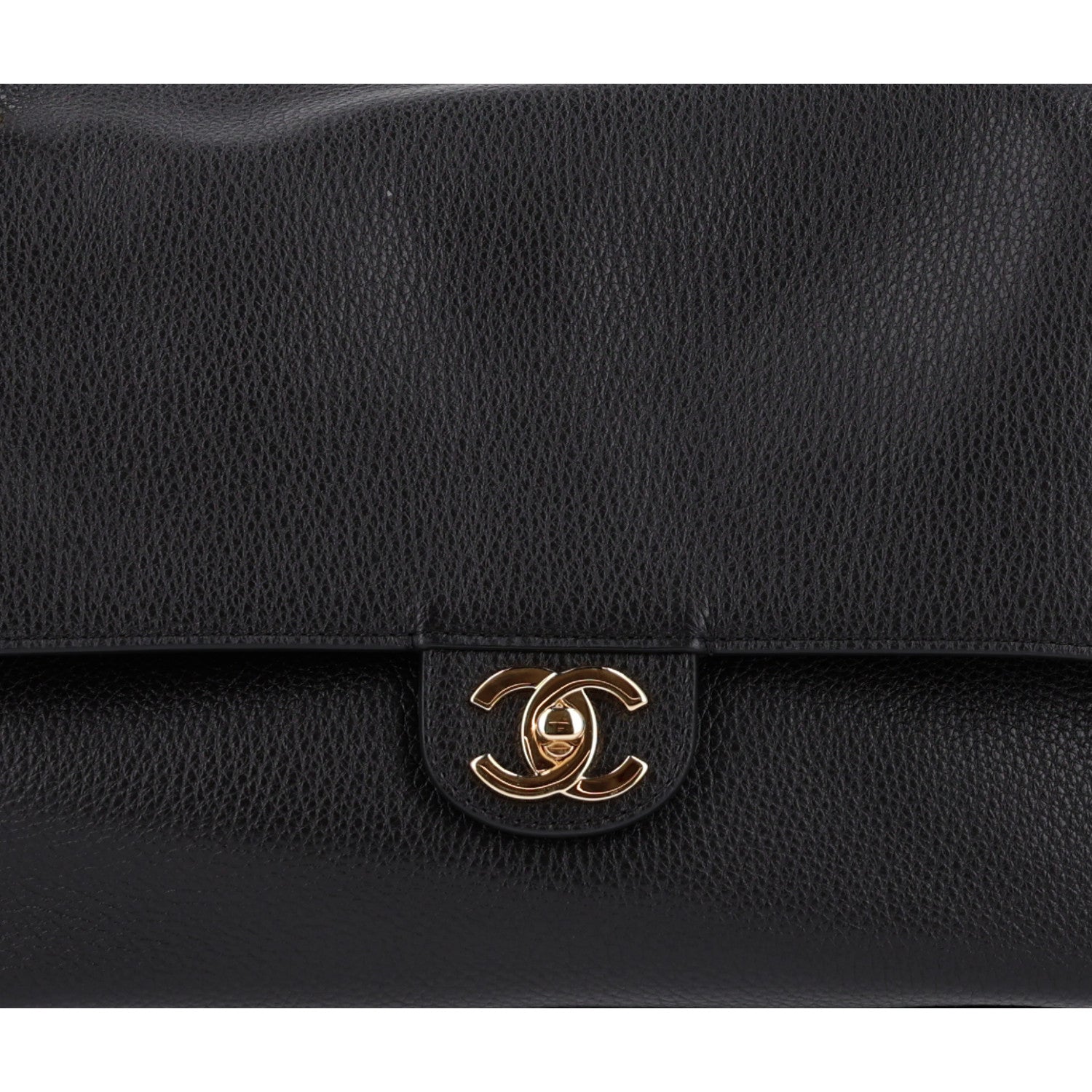 Chanel Grained Calfskin Small Souplissimo Maxi Flap Black 8 of 10