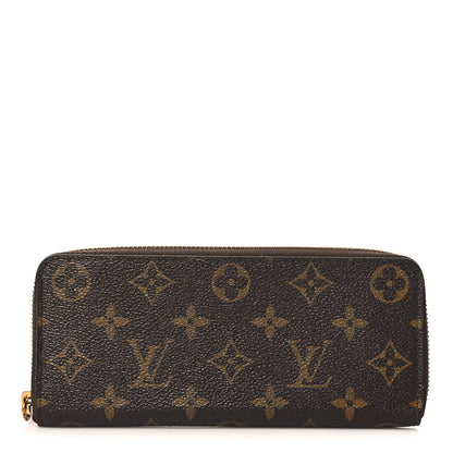 Louis Vuitton Monogram Clemence Wallet Rose Ballerine 1 of 7