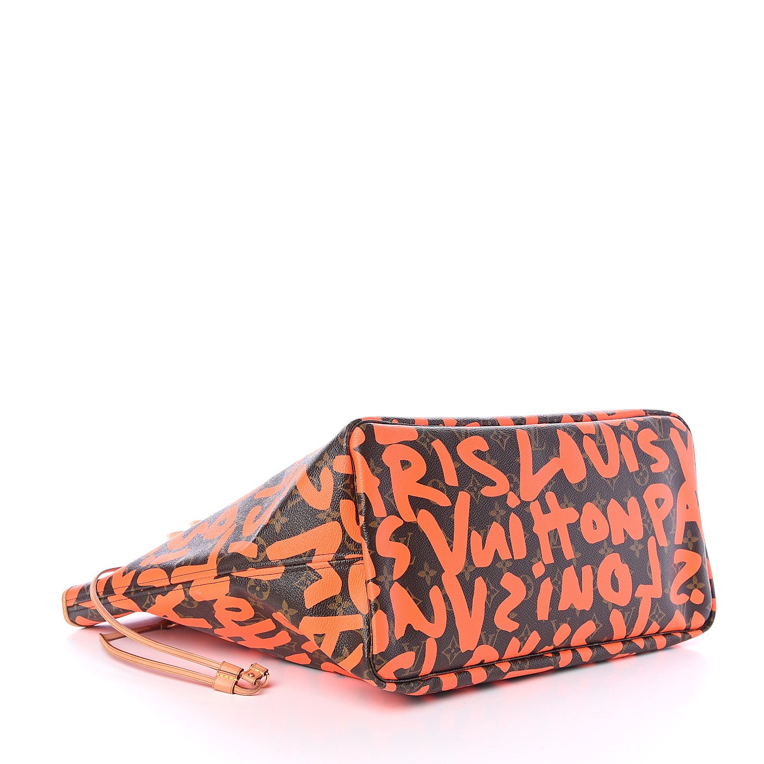 Louis Vuitton Monogram Graffiti Neverfull GM Orange 3 of 9