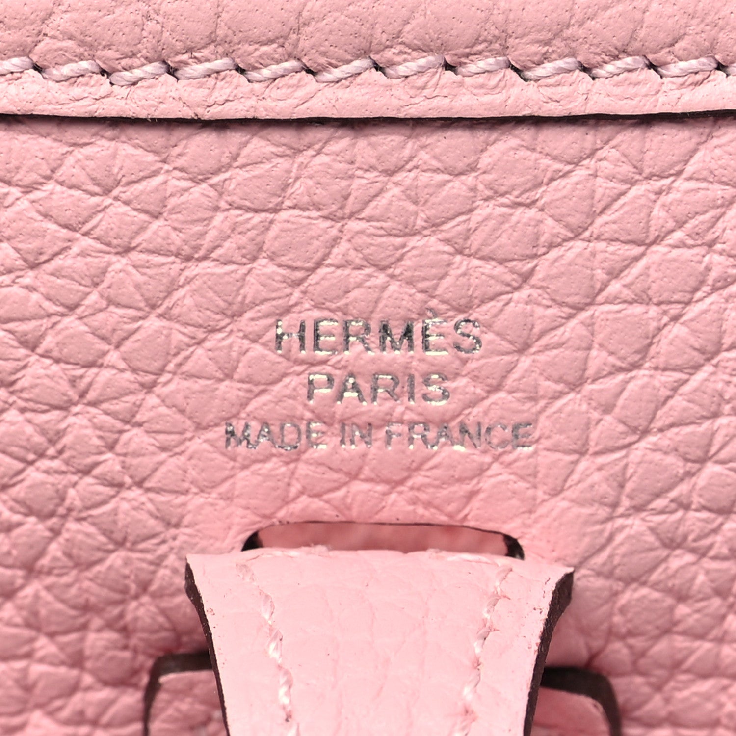 Hermes Taurillon Clemence Evelyne TPM Rose Sakura 6 of 11