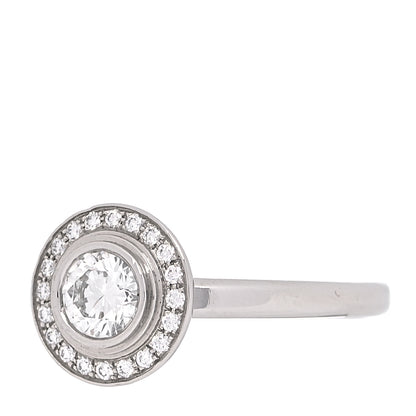 Cartier Platinum Diamond .33ct D'Amour Solitaire Engagement Ring 49 4.75 3 of 8