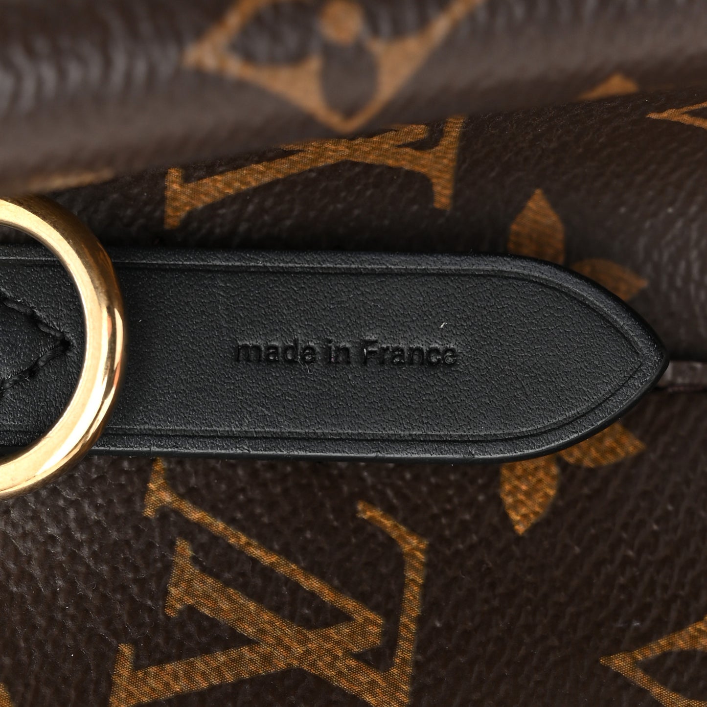 LOUIS VUITTON Monogram Neonoe MM Black