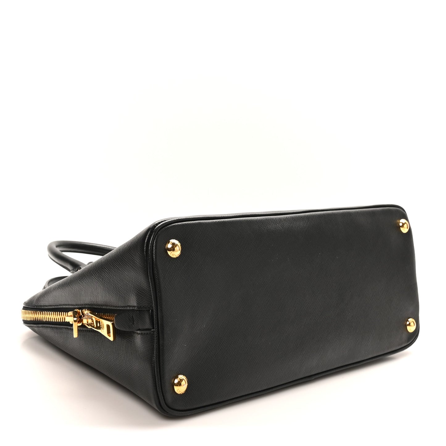 Saffiano Lux Medium Promenade Tote Black