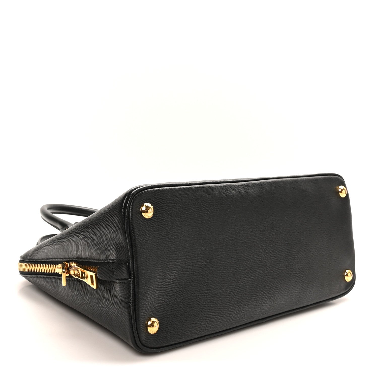 Prada Saffiano Lux Medium Promenade Tote Black 4 of 9