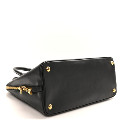 Prada Saffiano Lux Medium Promenade Tote Black 4 of 9