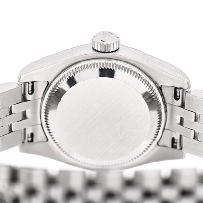 Rolex Stainless Steel 18K White Gold 26mm Oyster Perpetual Datejust Watch White Roman 179174 4 of 4