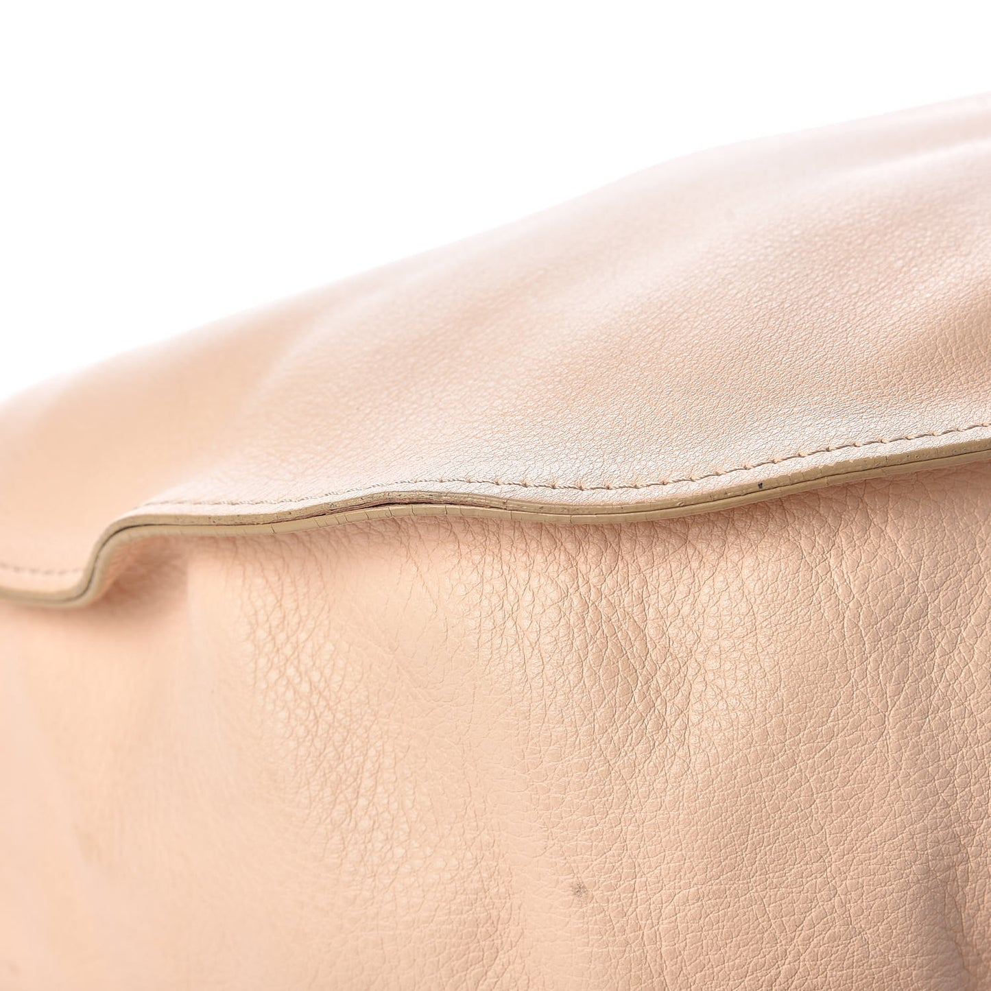 Calfskin Large Marcie Hobo Blondie Beige