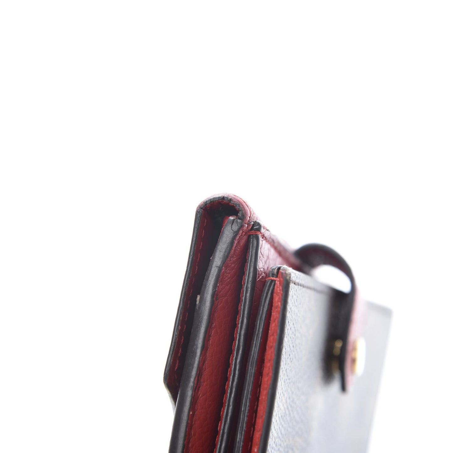 Monogram Pallas Compact Wallet Cherry