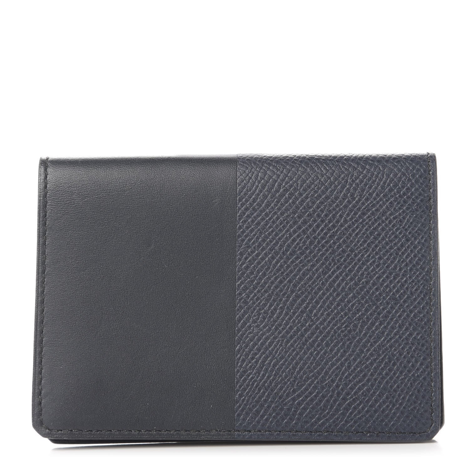 Hermes Epsom Sombrero Mini Manhattan Wallet Bleu Obscur Bleu Indigo 1 of 9