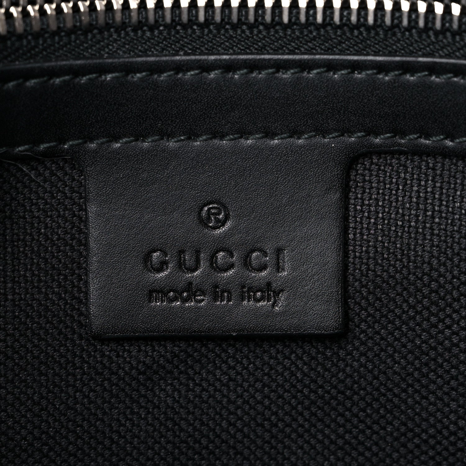 Gucci Soft GG Supreme Monogram Web Belt Bag Black Grey 5 of 13
