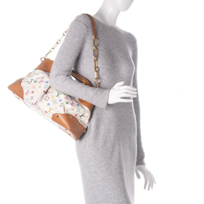 Lanvin LOUIS VUITTON Monogram Multicolor Judy MM White 2 of 7