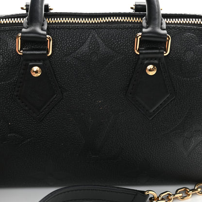 Louis Vuitton Empreinte Monogram Giant Speedy Bandouliere 20 Black 10 of 11