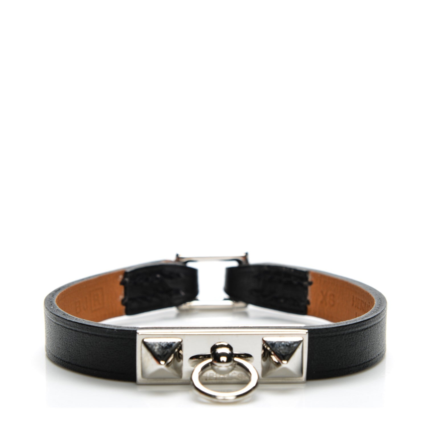 Hermes Chamonix Micro Rivale Bracelet XS Black 1 of 7