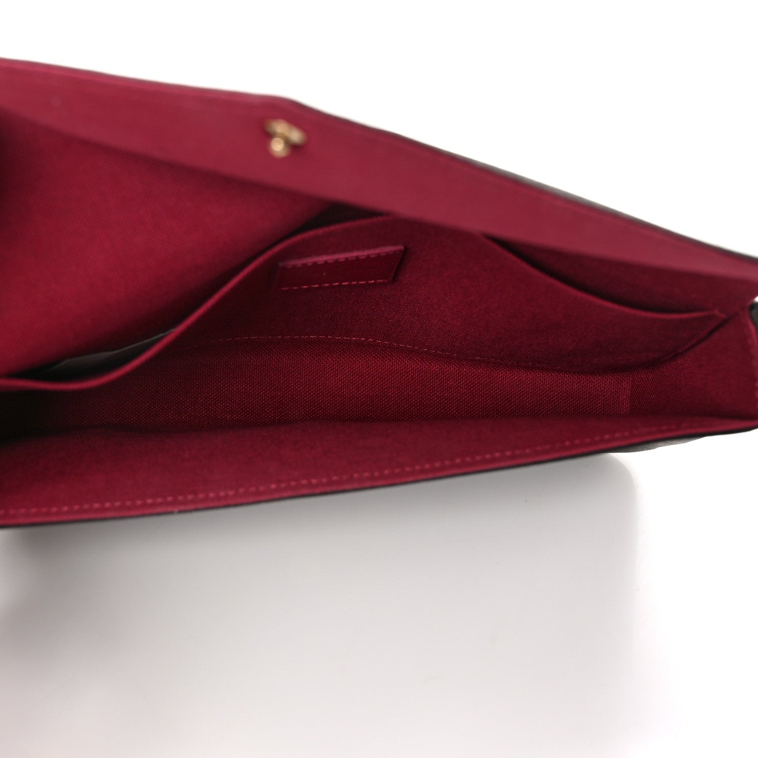 Louis Vuitton Monogram Pochette Felicie Chain Wallet Fuchsia 6 of 10