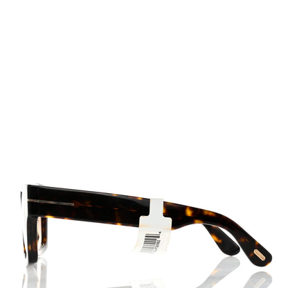 Tom Ford Fausto Sunglasses TF711 Tortoise 3 of 9