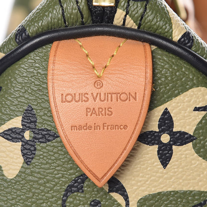 Louis Vuitton Monogramouflage Speedy 35 8 of 13