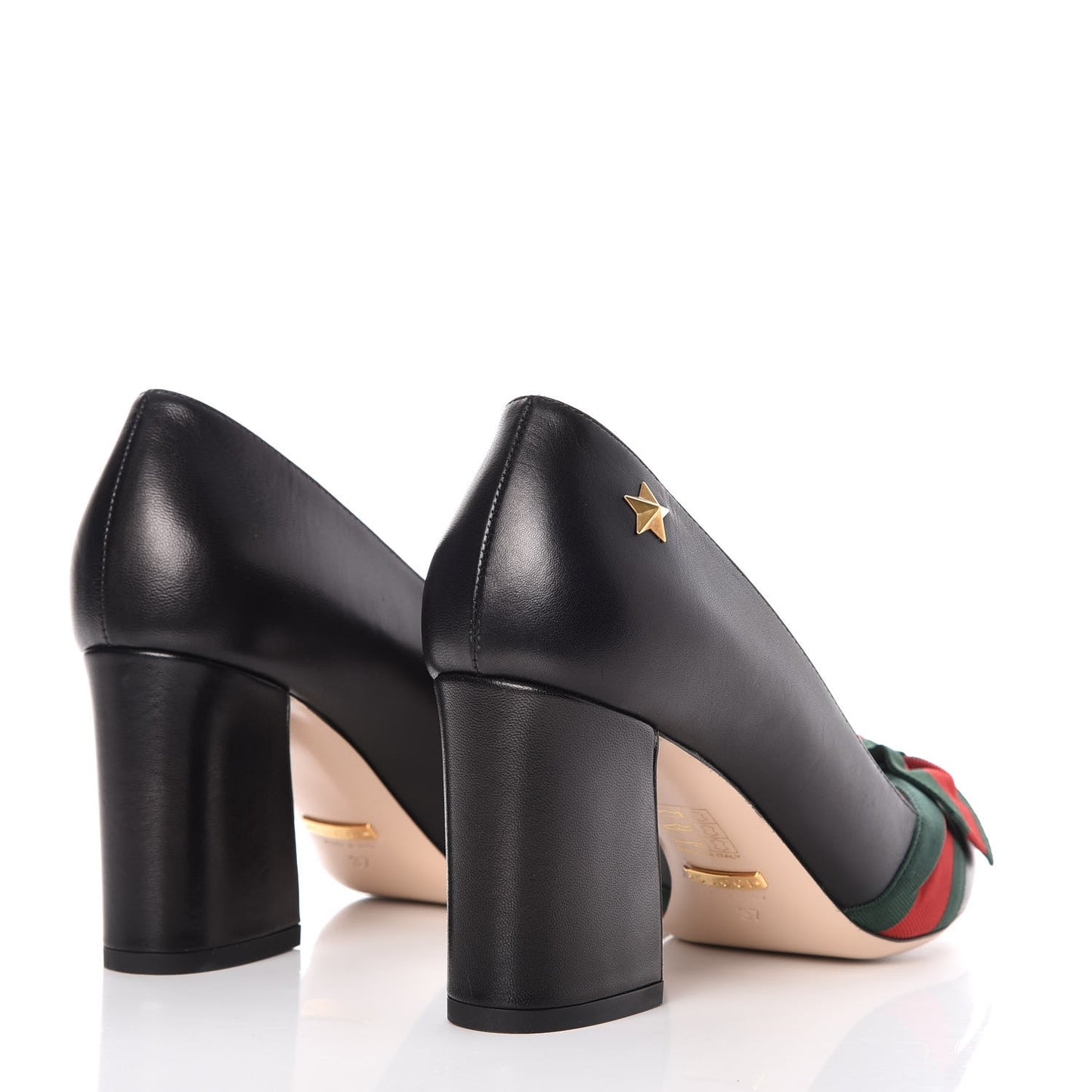 Calfkin Web Bow Pumps 37 Black