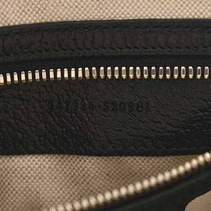 Gucci GG Supreme Monogram Textured Dollar Calfskin Web Small Ophidia Messenger Bag Beige Blue 7 of 14