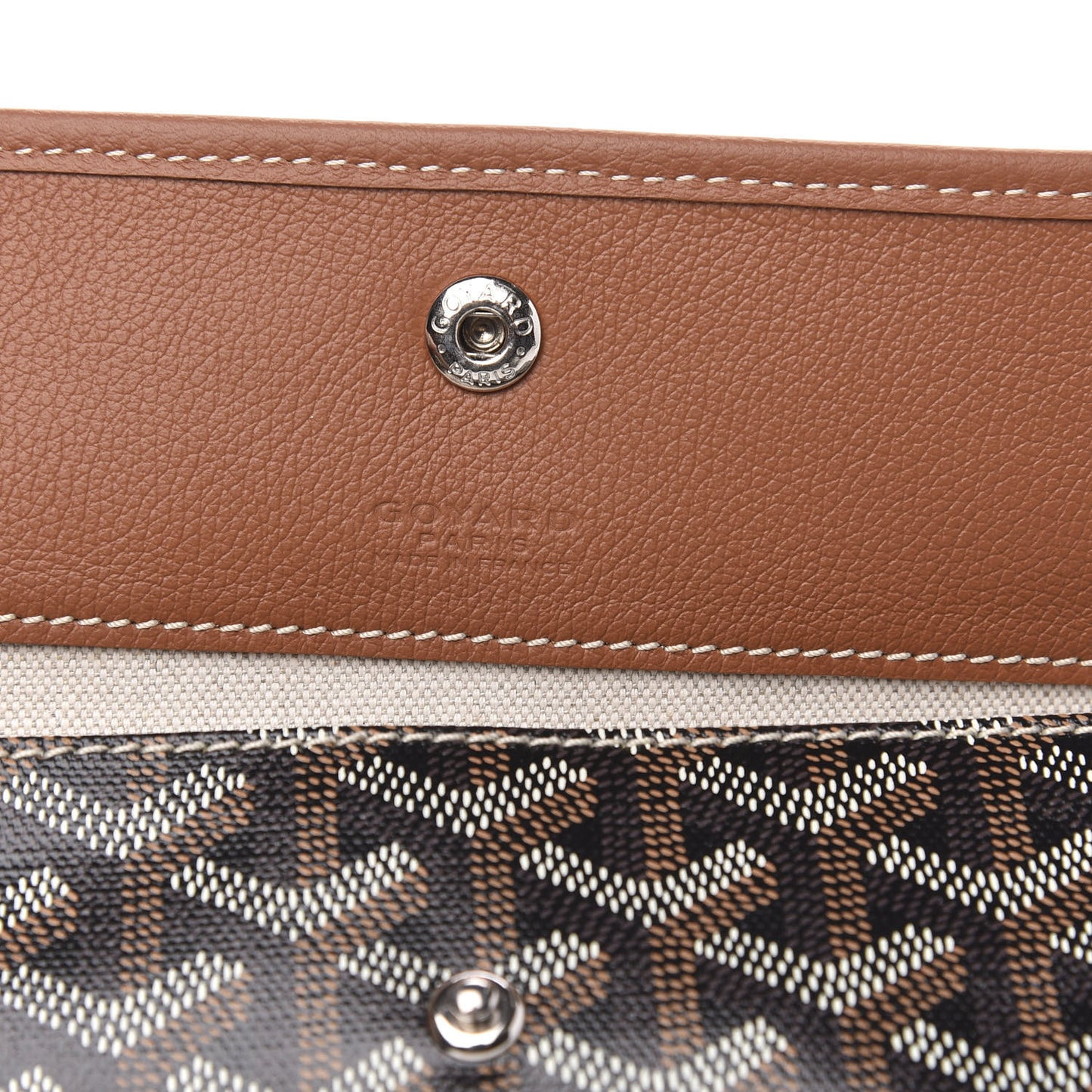 Goyardine Saint Louis GM Black Gold