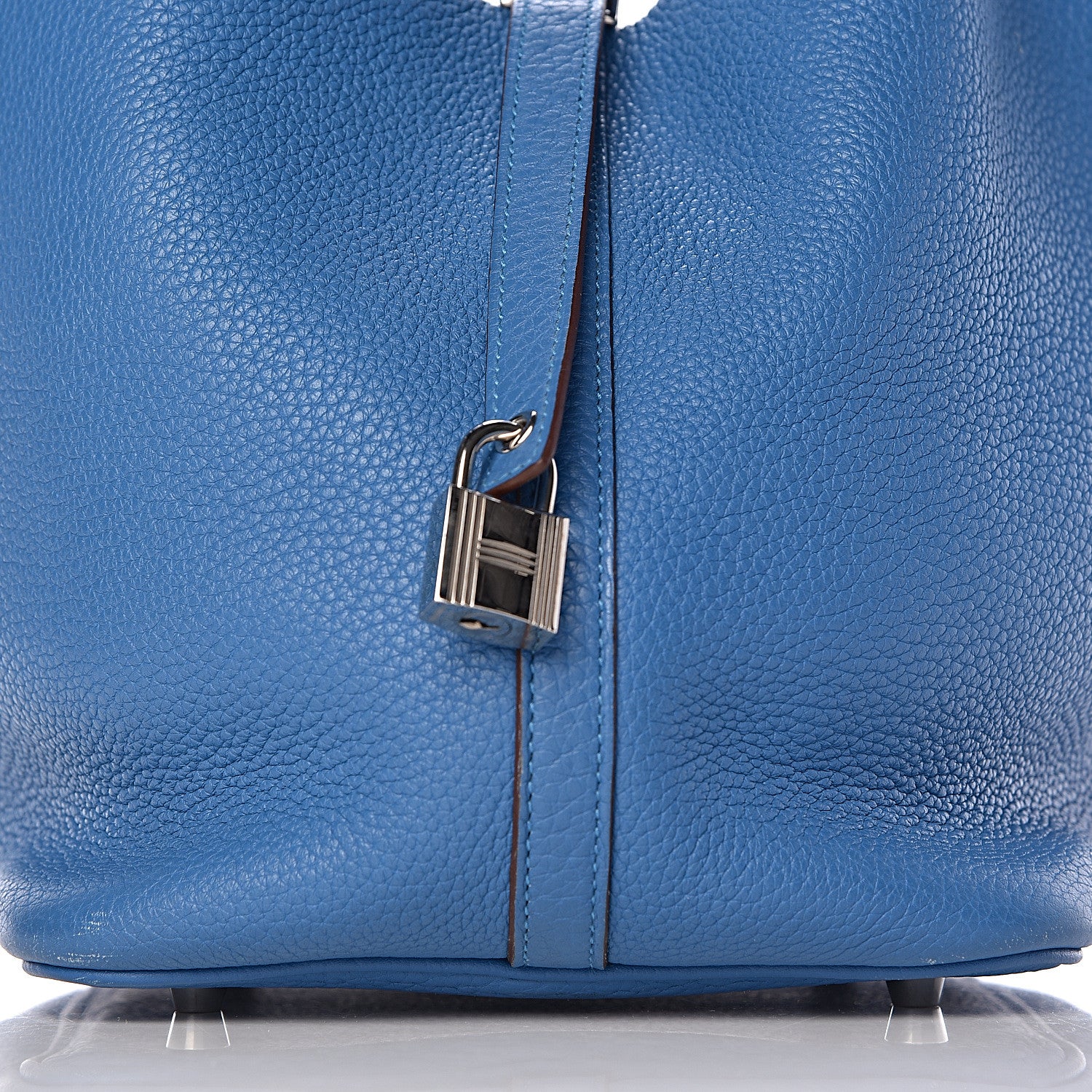Hermes Taurillon Clemence Picotin Lock 22 MM Mykonos 15 of 15