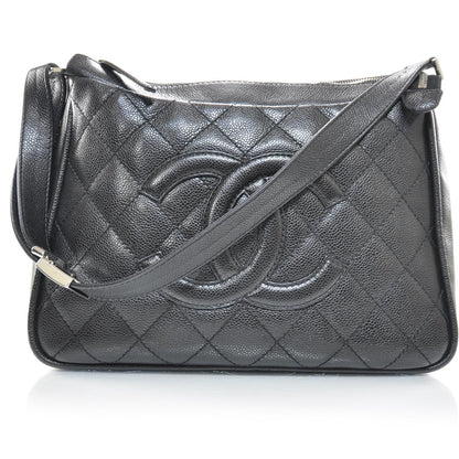 Chanel Caviar Quilted Shoulder Bag Black 1 of 9