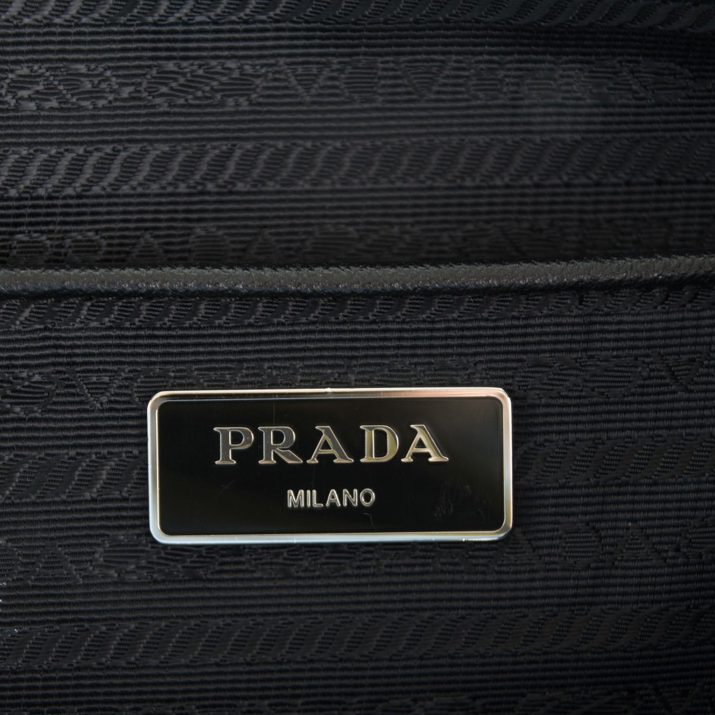 Nylon Vela Medium Backpack Black