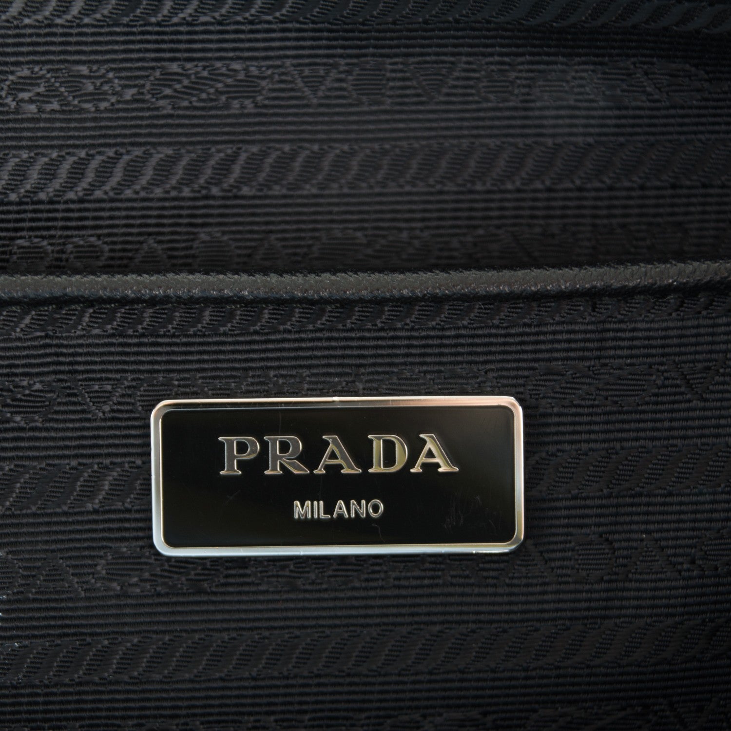 Prada Nylon Vela Medium Backpack Black 6 of 8