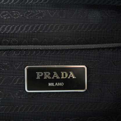 Prada Nylon Vela Medium Backpack Black 6 of 8